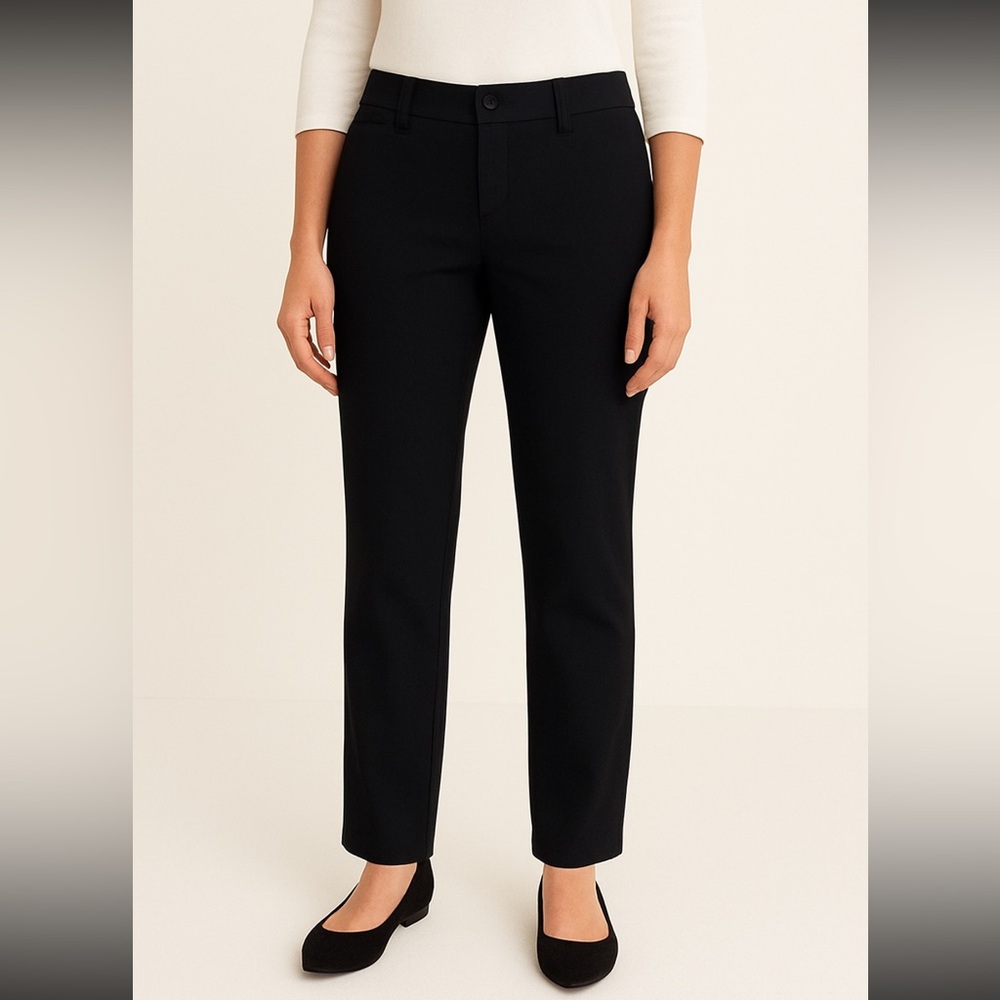 Talbots Heritage Black Dress Pants Women’s Size 10 | Stretch Straight Leg